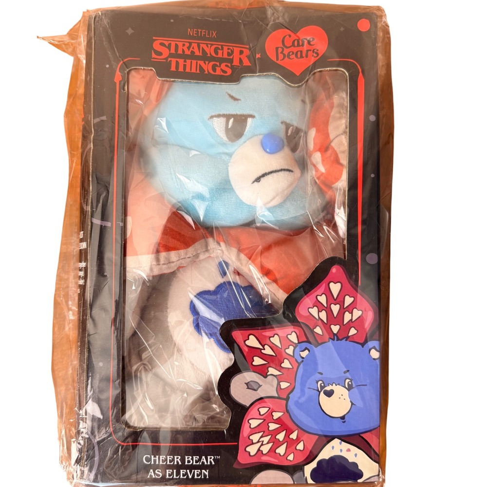 Netflix Stranger Things x Care Bears Grumpy Bear as Eleven (Demogorgon)
